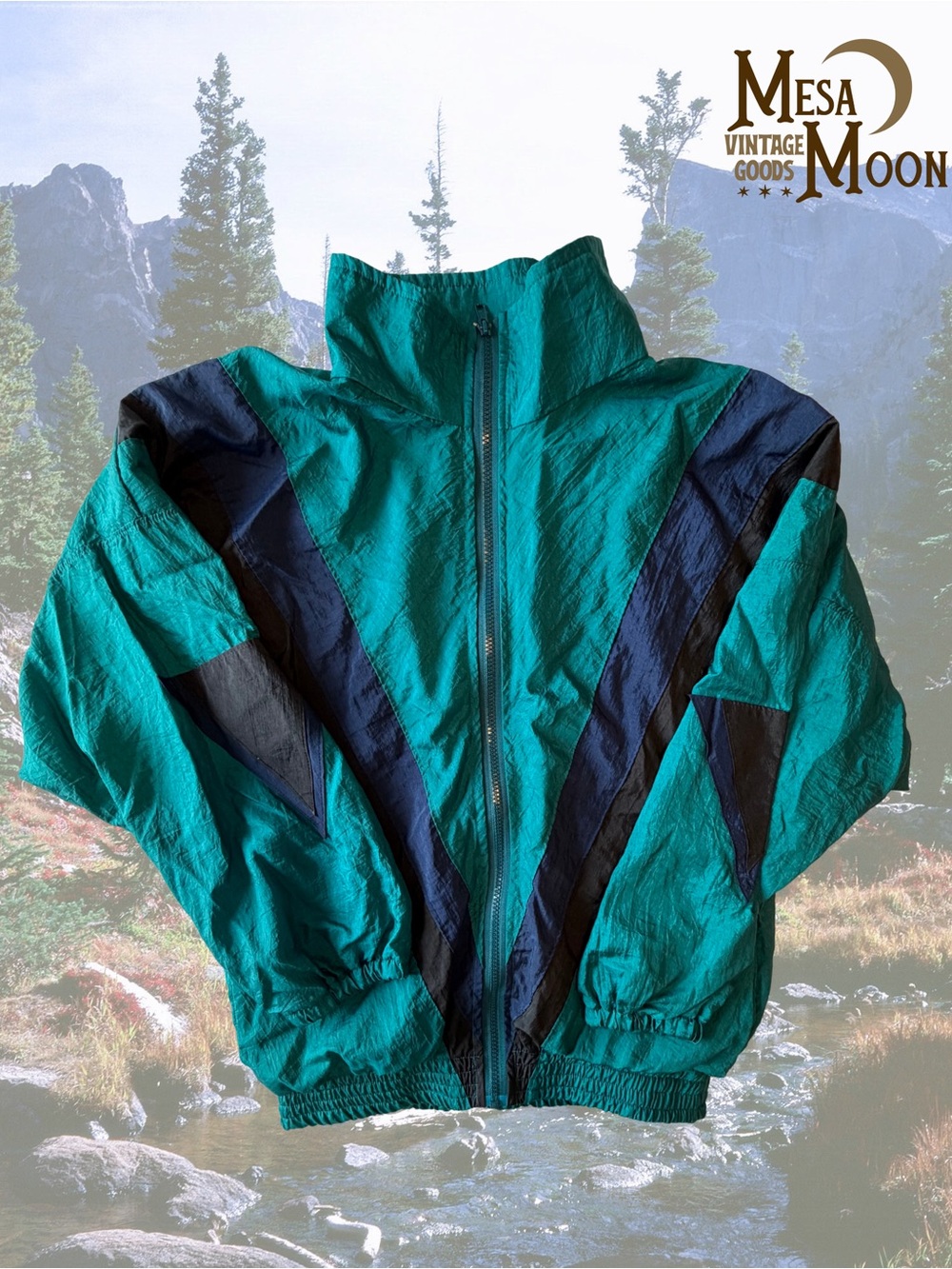 Vintage 80s Windbreaker Jacket